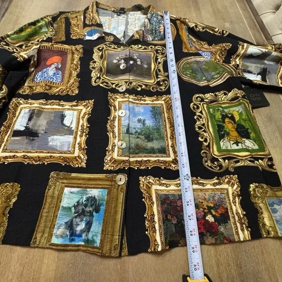 John Mark Button Up Top Art Print 3x New - Picture 5 of 15